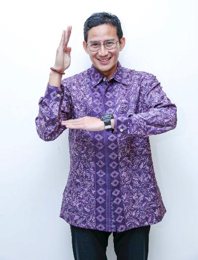 Ketua Tim Pemenangan Pemilihan Presiden 2019 Partai Gerindra, Sandiaga salahuddin Uno: Prabowo Tak Punya Ambisi Lagi