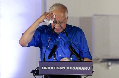 Najib Dilaporkan ke KPK Malaysia