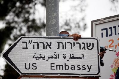 Bentrok Peresmian Kedutaan Besar AS di Yerusalem