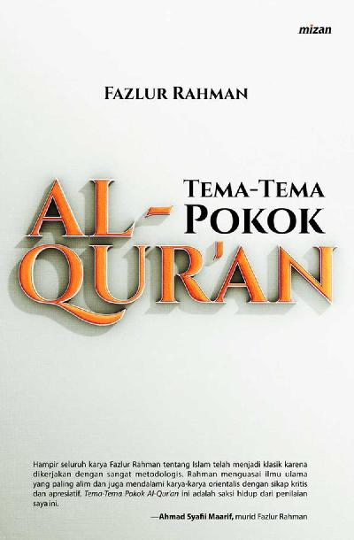 Al-Quran, kata Rahman, secara konsisten tidak banyak menyebut setan sebagai kekuatan anti-Tuhan, melainkan kekuatan anti-manusia.