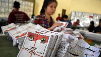 KPU Sulawesi Selatan Cetak 6,1 Juta Surat Suara