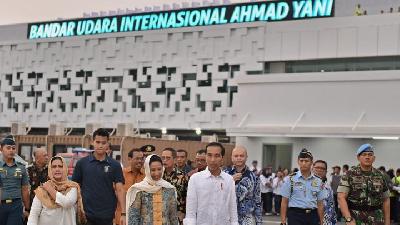 Bandara Baru Ahmad Yani Masih Berbenah