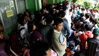 Sistem Pendaftaran Siswa Online Banten Eror