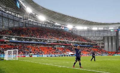 Ironi Bangku Kosong di Ekaterinburg Arena
Penonton yang hadir hanya 27 ribu orang, terburuk di Piala Dunia dalam delapan tahun terakhir. 
