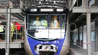 Stasiun MRT Haji Nawi Bakal Beroperasi Sesuai Target