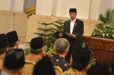 Partai legowo jika Jokowi memilih calon nonpartai sebagai calon wakil presiden.