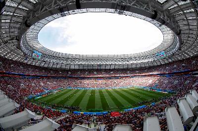 Turnamen Piala Dunia menjadi acara paling akbar yang pernah digelar di Stadion Luzhniki. Tempat bersejarah yang turut menentukan perkembangan atlet elite dan olahraga Rusia. 