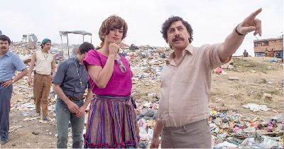 Kisah Escobar, yang sudah berkali-kali diangkat menjadi film dan serial, kali ini diutarakan dari sudut pandang sang kekasih, jurnalis televisi Virginia Vallejo.