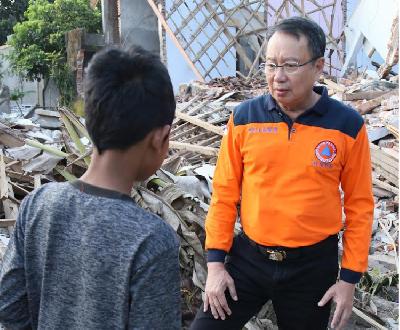 Kepala Badan Nasional Penanggulangan Bencana Willem Rampangilei: Status Bencana Nasional Sudah Tak Relevan