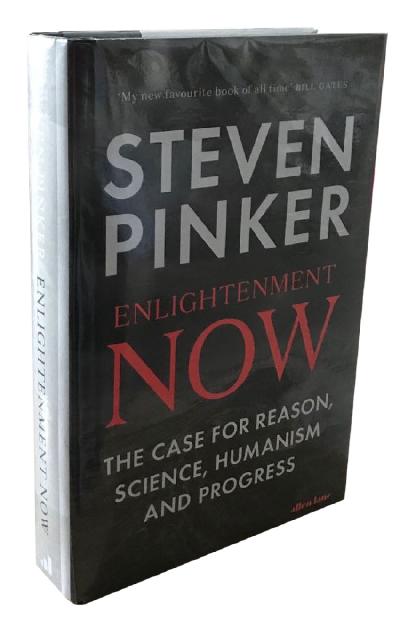 Steven Pinker menyajikan banyak data untuk meyakinkan bahwa dunia sudah sangat maju dan lebih baik. Ode untuk kapitalisme dan sekularisme.