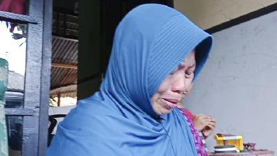 Baiq Nuril Maknun at her home in West Lombok, West Nusa Tenggara.