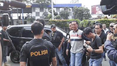 Hercules saat ditangkap di rumahnya di kompleks Kebon Jeruk Indah, Kembangan, Jakarta Barat, 21 November 2018.