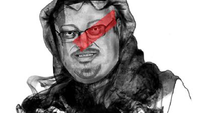 Jamal Khashoggi. Ilustrasi: Munzir Fadly
