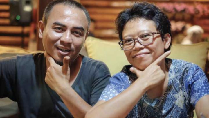 Yusuf Napiri Maguantara dan Rita Kartikasari.