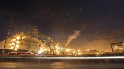 Vale Indonesia’s nickel processing factory in Sorowako, South Sulawesi./TEMPO/Nita Dian