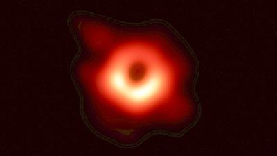 Gambar bayangan lubang hitam yang dirilis Event Horizon Telescope, 10 April 2019. REUTERS/NASA/JPL-Caltech/Handout/File Photo