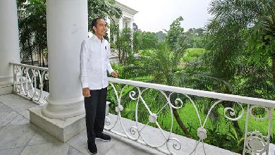 Presiden Republik Indonesia Joko Widodo: Tugas Pemimpin Bukan Memanaskan Suasana/TEMPO/Subekti