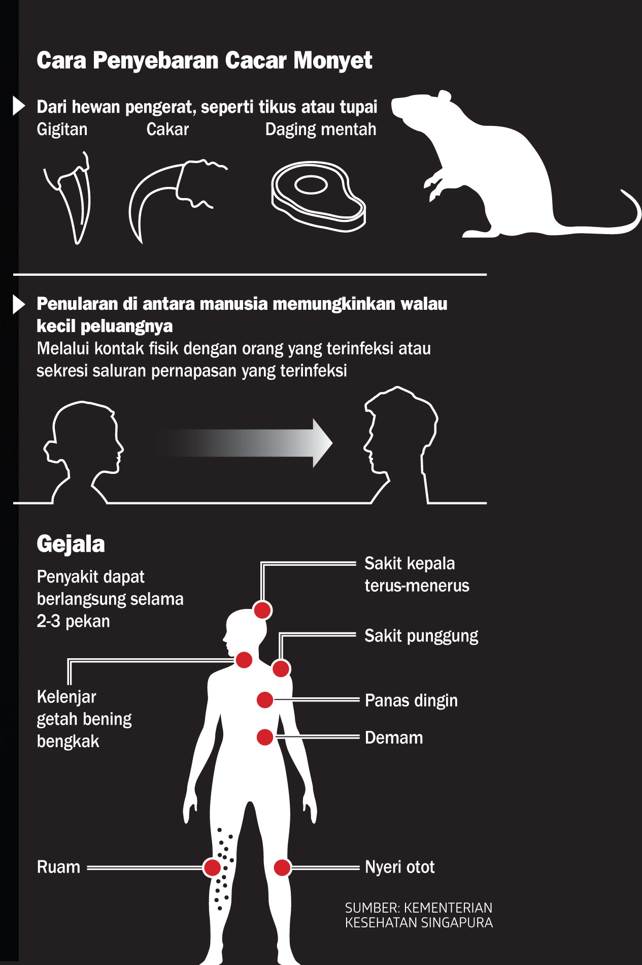 Ancaman Baru Virus Cacar Monyet Ilmu dan Teknologi koran.tempo.co