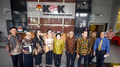 Panitia Seleksi Calon Pimpinan Komisi Pemberantasan Korupsi di gedung KPK, Jakarta, 12 Juni 2019. TEMPO/Imam Sukamto