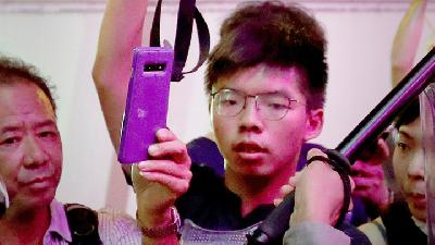 Joshua Wong, Aktivis Demokrasi Hong Kong/REUTERS/Tyrone Siu