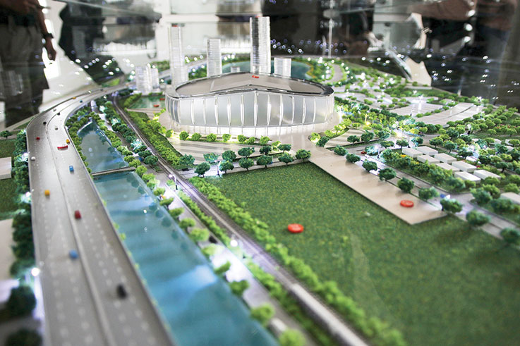 Jakarta International Stadium Dibangun Tiga Kontraktor - Metro - koran