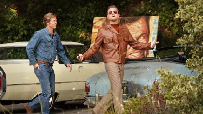 Brad Pitt dan Leonardo Di Caprio beradu akting dalam Once Upon Time in Hollywood. Sony Pictures Entertainment