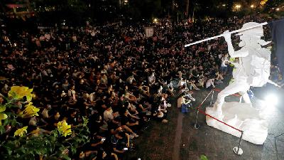 Hong Kong Rancangan Undang-undang Ekstradisi Dicabut/ REUTERS/Amr Abdallah Dalsh