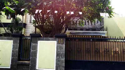 Rumah Bambang Irianto di Jalan Pramuka Sari III Nomor 11, Rawasari, Cempaka Putih, Jakarta Pusat, 13 September 2019. TEMPO/Devy Ernis