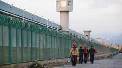 Pusat Pendidikan Vokasi di Dabancheng “Xinjiang”  China , 4 September 2018. CHINA REUTERS/Thomas Peter