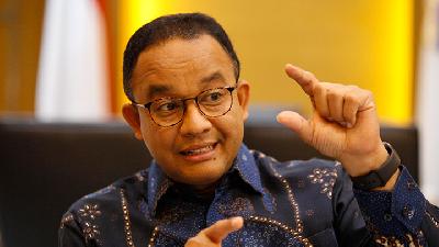 Gubernur DKI Jakarta Anies Rasyid Baswedan/TEMPO/Subekti