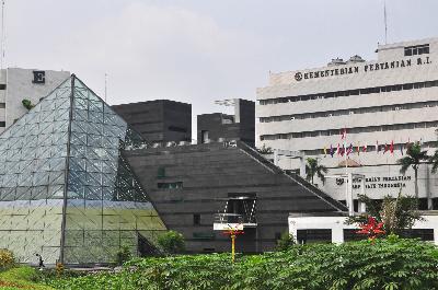 Gedung Kementrian Pertanian di Jakarta.  Dok TEMPO/Wisnu Agung Prasetyo