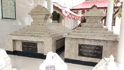 Makam Pangeran Diponegoro di Jalan Ponegoro, Kampung Melayu, Makassar, 22 Maret lalu./Tempo/Didit Hariyadi