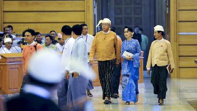 Kandasnya Proposal Reformasi Suu Kyi/REUTER