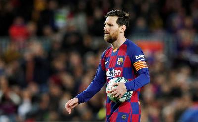 Lionel Messi  REUTERS/Albert Gea/File Photo