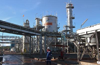 Produksi gas atau Central Processing Plant (CPP) PT Pertamina EP Donggi di Desa Dongin, Kecamatan Toili Barat, Sulawesi Tengah. Dok Tempo/Dhemas Reviyanto Atmodjo