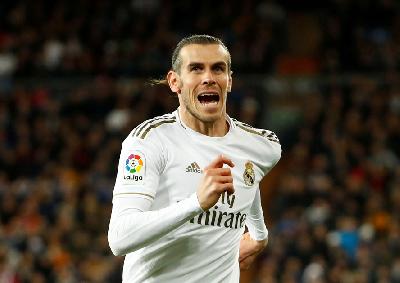 Gareth Bale di Santiago Bernabeu, Madrid, Sanyol, 22 Desember 2019.    REUTERS/Juan Medina/File Photo