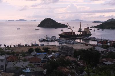 Pelabuhan Penyeberangan Labuan Bajo, Manggarai Barat, Nusa Tenggara Timur. Dok TEMPO/Dhemas Reviyanto