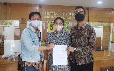 Tim kuasa hukum Ravio Patra mengajukan gugatan praperadilan di Pengadilan Negeri Jakarta Selatan terkait penangkapan Ravio Patra, 4 Juni 2020. Dok YLBHI