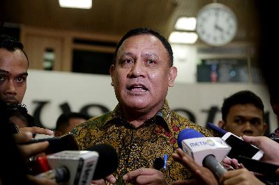 Ketua Komisi Pemberantasan Korupsi Firli Bahuri di Kompleks Parlemen, Senayan, Jakarta, 6 Februari 2020.  TEMPO/M Taufan Rengganis