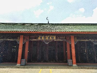 Masjid Huaisheng di Guangzhou. Foto-foto: Sunlie Thomas Alexander