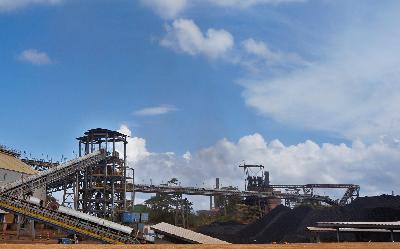 Pabrik pengolahan nikel PT Vale Indonesia di Sorowako, Kabupaten Luwu Timur, Sulawesi Selatan. TEMPO/Nita Dian