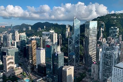 Suasana kota Hong Kong, Cina. REUTERS/Tyrone Siu