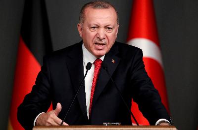 Presiden Turki, Tayyip Erdogan. REUTERS/Umit Bektas