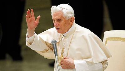 Paus Benediktus XVI. REUTERS/Giampiero Sposito