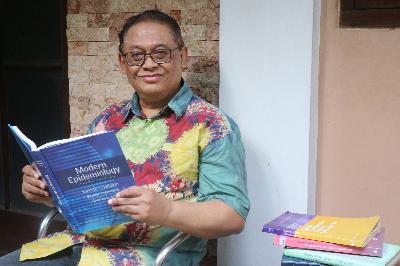 Dosen Statistik Epidemiologi dari Fakultas Kesehatan Masyarakat Universitas Indonesia Pandu Riono. DOK.Pandu Riono