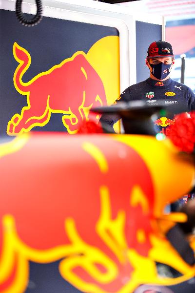 Pembalap Red Bull, Max Verstappe dalam Spanish Grand Prix di Circuit de Barcelona-Catalunya, Barcelona, Spanyol, 15 Agustus 2020  FIA/Handout via REUTERS