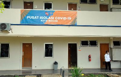 Pusat Isolasi Penanganan dan Perawatan Pasien COVID-19 di Lido, Bogor, Jawa Barat, 7 September 2020. ANTARA/Arif Firmansyah