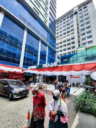 Rumah Sakit Umum Daerah (RSUD) Koja, Jakarta Utara,  31 Agustus 2020. TEMPO / Hilman Fathurrahman W