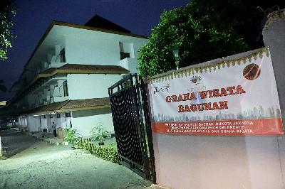 Suasana Graha Wisata Ragunan yang dijadikan tempat isolasi Pasien Covid-19 di Jakarta, Senin, 28 September 2020. TEMPO/m Taufan Rengganis