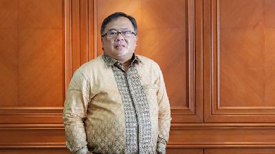 Menteri Riset dan Teknologi Bambang Brodjonegoro di Jakarta, Rabu, 1 Juli 2020./TEMPO/Muhammad Hidayat